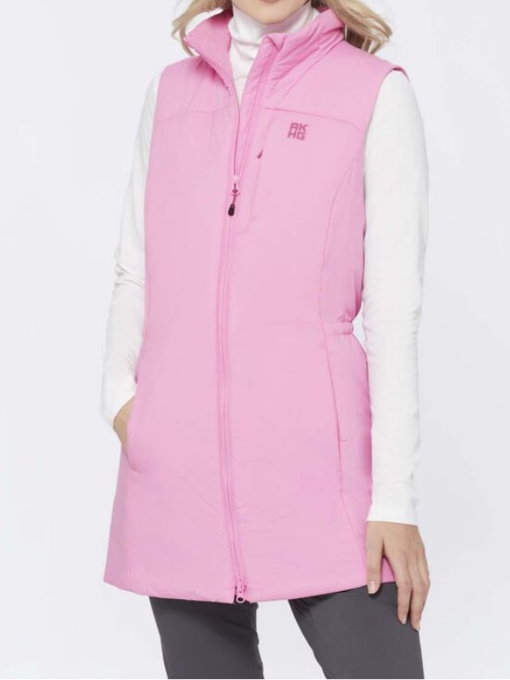 AKHG by Duluth Trading Women's Pink Livengood Vest Size 1X NWT